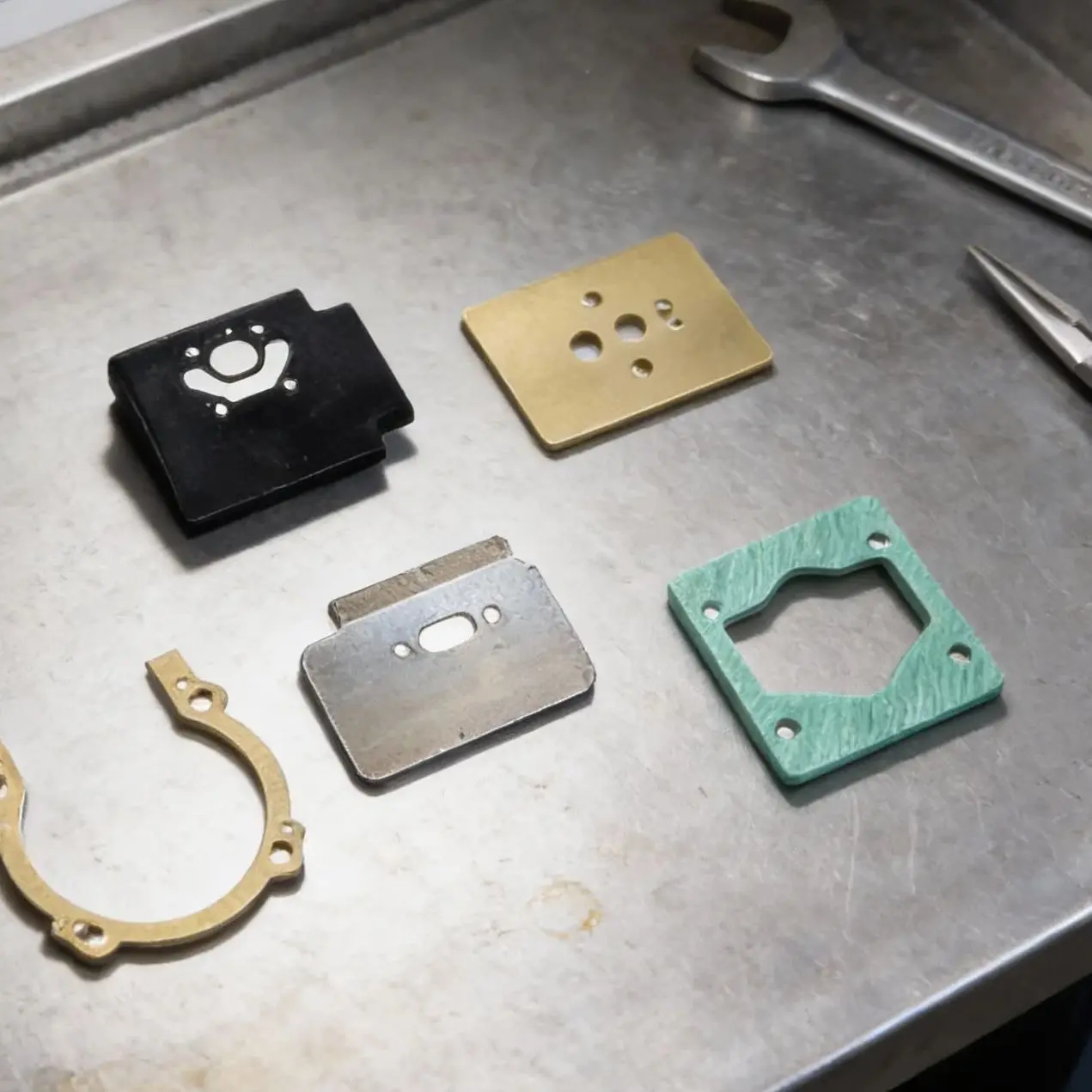 

Комплект прокладок выхлопной системы и впускного цилиндра с комплектом для ремонта карбюратора для рюкзака 150BT 350BT, воздуходувки для листьев, запасные части