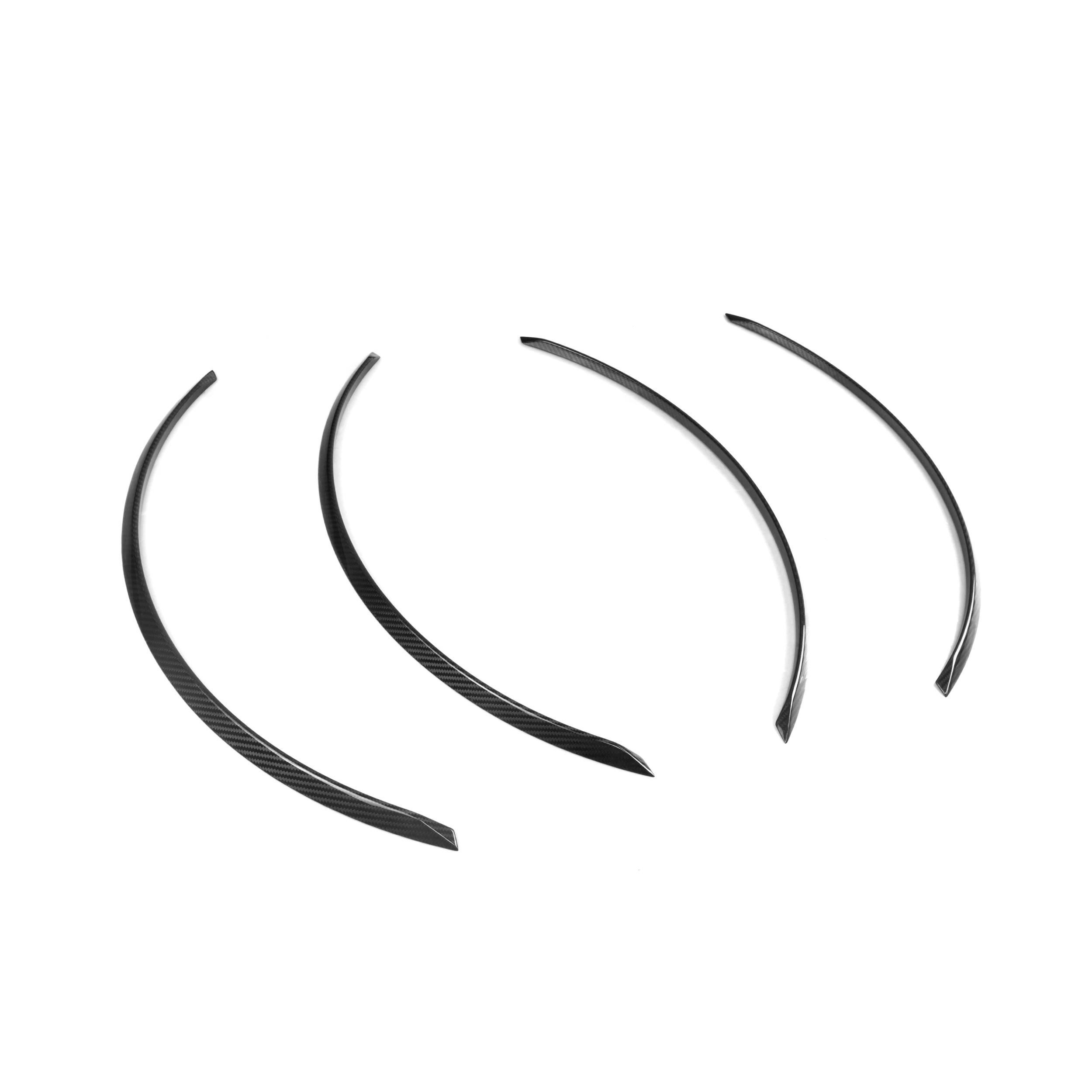 

4 PCS Exterior Wheel Arches Dry Carbon Fiber for G90 M5 Sedan 2024+ SQ Style Wheel Arches Car Accessories