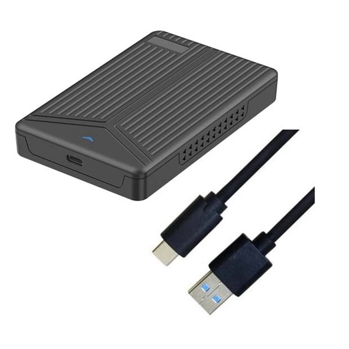 

New USB 3.1 Mobile Hard Disk Box 2.5 Inch SATA Hard Disk Box SSD Enclosure Support 15mm Hard Drive for Computer Notebook