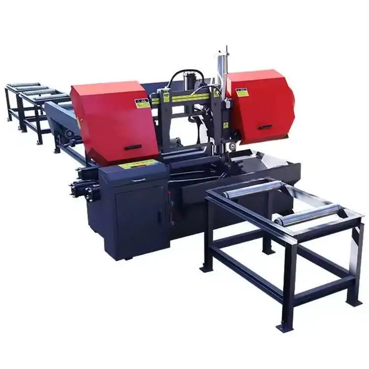 

Horizontal Sawing 90 Degree Metal Cutting Band Saw Hine