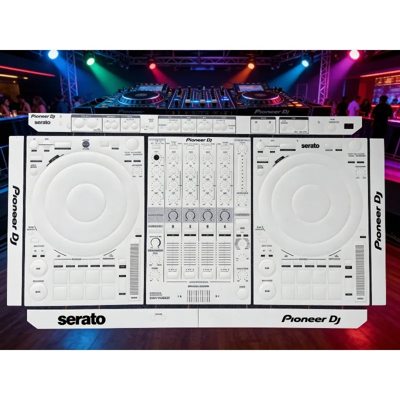 Pioneer ddj-1000 controller dj mixer 1000srt full coverage panel protective film color stickers