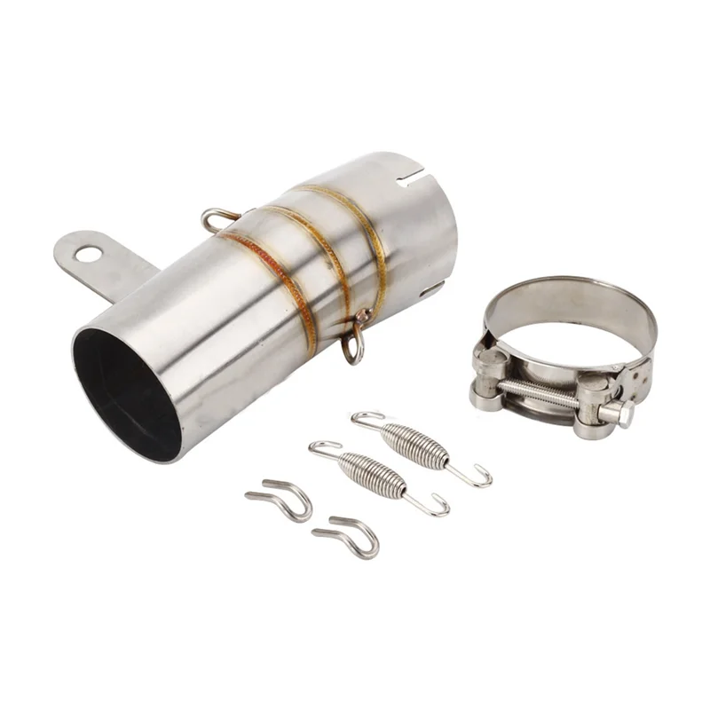 

NEW-For BMW S1000RR 2019-2023 S1000 RR S 1000 RR Escape Motorcycle Exhaust Muffler Slip-On Middle Link Pipe 60MM