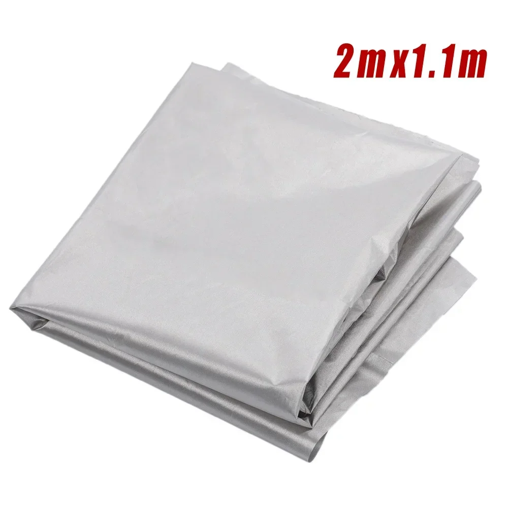 

2Mx1.1M Radiation Proof Cloth Electromagnetic EMF RF RFID Conductive Shielding Fabric Wifi EMI EMP Blocking Anti-Scanning Fabric