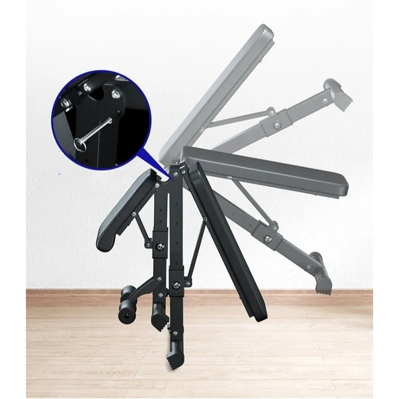 Multi-Function Home Gym Dumbbell Bench Adjustable Indoor Dumbbell Weight Training Fitness Bench