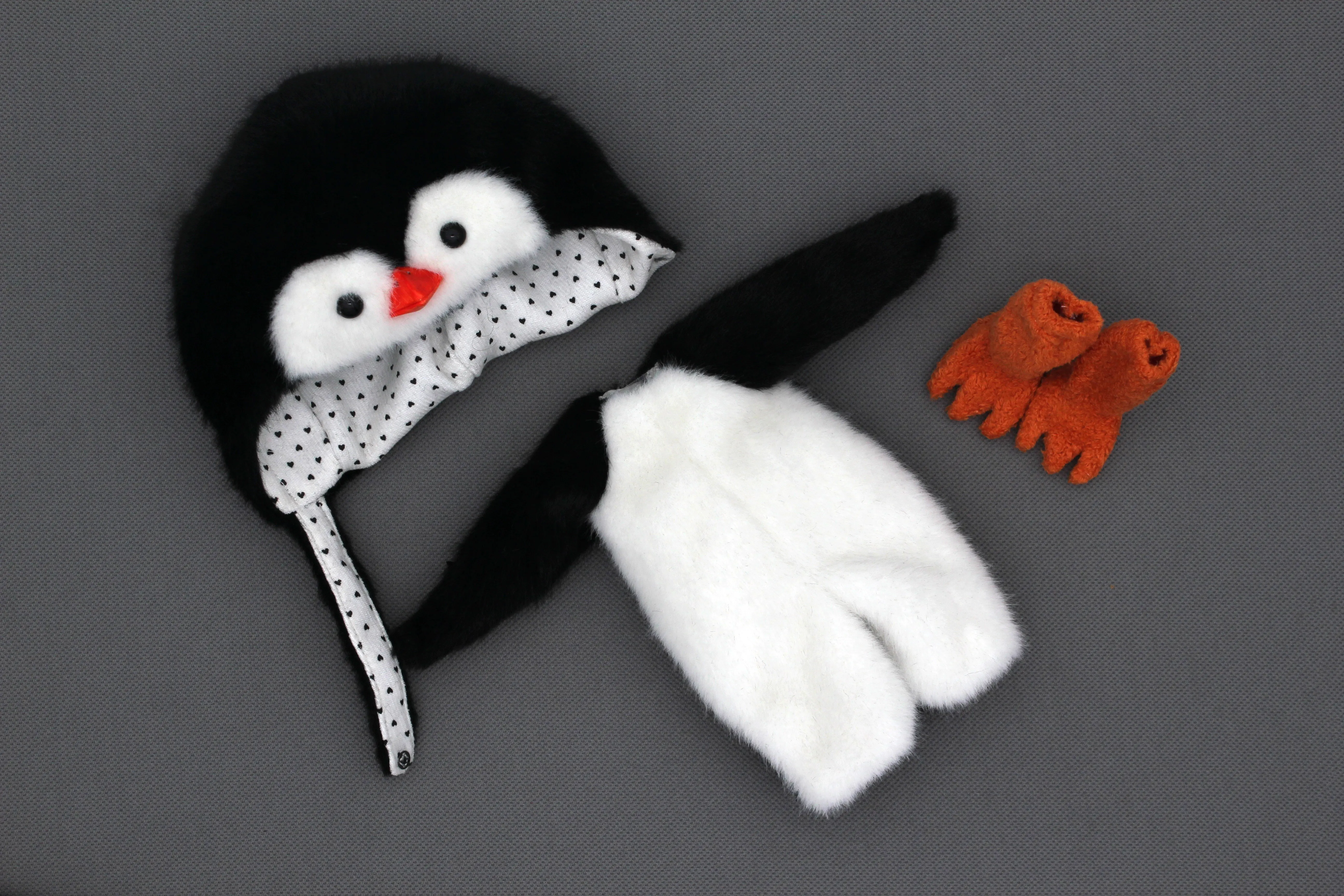 

Комплект одежды ручной работы Dula Doll 2026: Черно-белый костюм пингвина для кукол Blythe, ob11gsc, 1/6. Аксессуары для кукол.