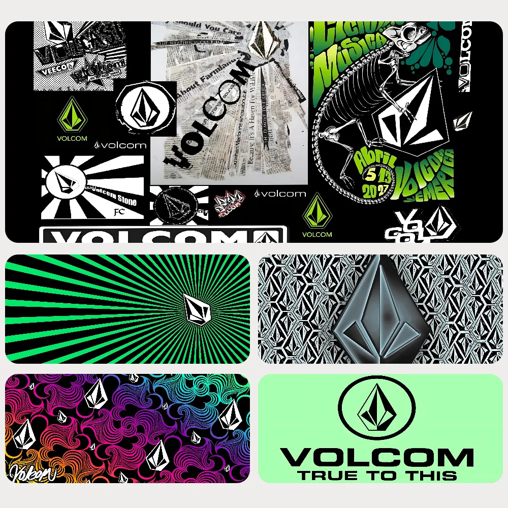 DIY Volcom Mousepad Mouse Mat Desk Mat With Pad Gaming Accessories Prime Gaming XXL Keyboard Pad Padding Mat