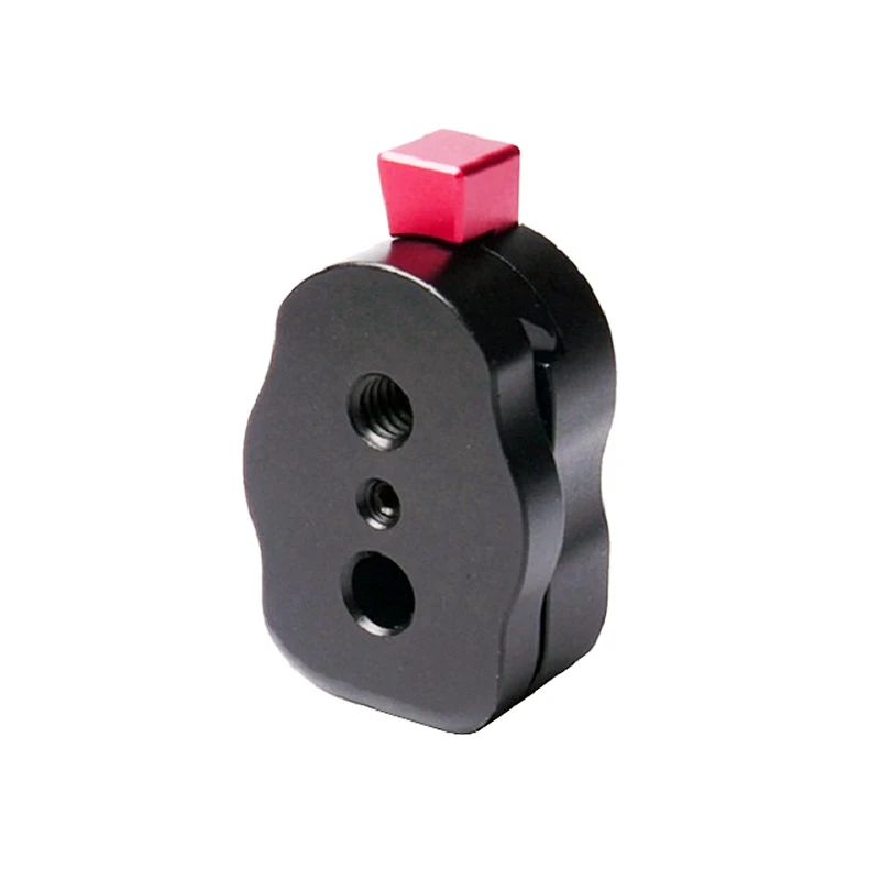 Mini plaque de dégagement rapide pour moniteur LCD, bras magique, répartiteur HDMI, lumière LED, plate-forme lumineuse EVF