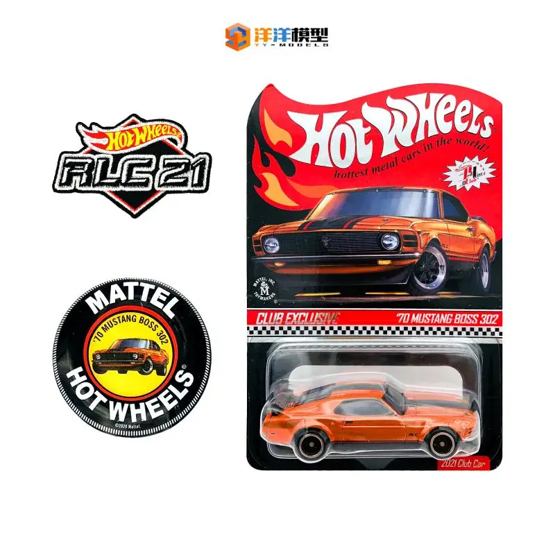 

Hot Wheels RLC 1:64 70 mustang boss 302 limited collection of die cast alloy trolley model ornaments