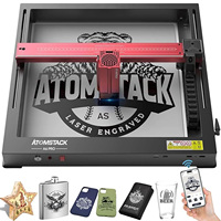 ATOMSTACK A6 Pro Laser Engraver Unibody Frame No Assembly Required 2-in-1 Laser Engraving  Cutting Laser Cutter for Wood Acrylic