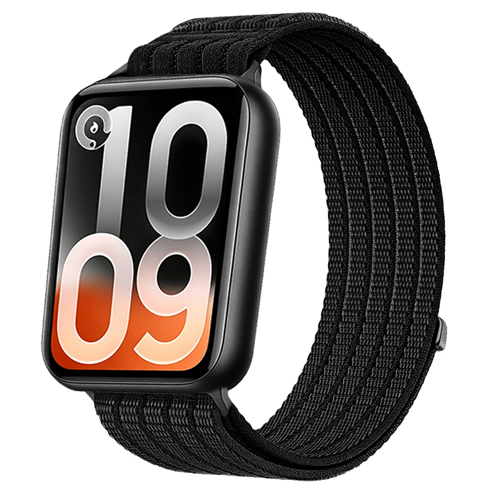 Nylon-Geflochtenes Armband für Xiaomi Mi Band 10 Pro/9 Pro/8 Pro Sport Atmungsaktives Ersatz-Armband für Redmi Watch 6/5/4 Zubehör