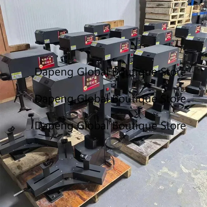 Electric Rubber Wheel Disassembly Assembly Equipment Two Wheel Rubber Ring Maintenance Processing Machine