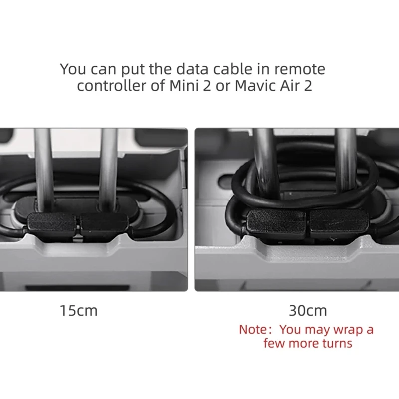 90° Type-C to Type C/Type-C to Android OTG Data Cable Line Connector Cord for Mavic Air 2/Mini 2/FPV Air Dropship