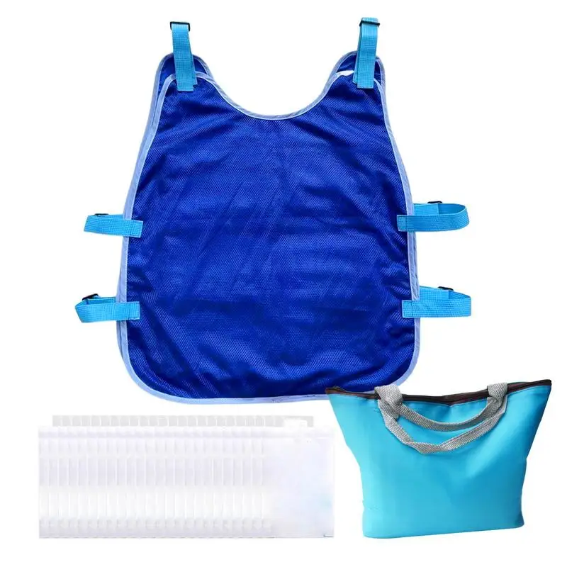 Ice Vest Ice Jacket For Summer Water Evaporative Cool Shirt Cooling Sunstroke Protective Clothes For Sport 얼음조끼 여름조끼 chalecos