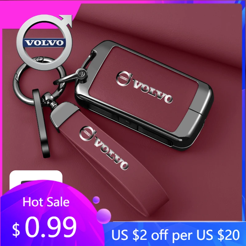 

Крышки ступицы для Volvo из цинкового сплава, чехол для автомобильных ключей, защитный чехол для ключей S60 S90 XC40 XC60 XC90 V60 V90 EX90 2018 2024 2025 Acc