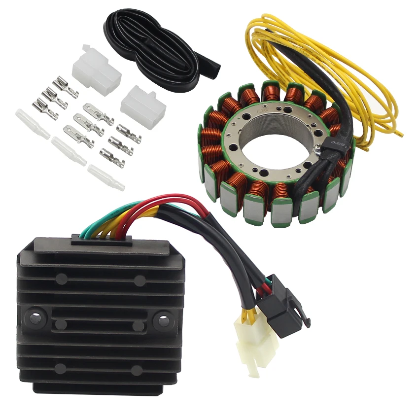 

Motorcycle Ignition Stator Coil+Voltage Rectifier Regulator For Honda VFR700 VFR750F VFR 700 750 F Interceptor 1986 1987 -1989