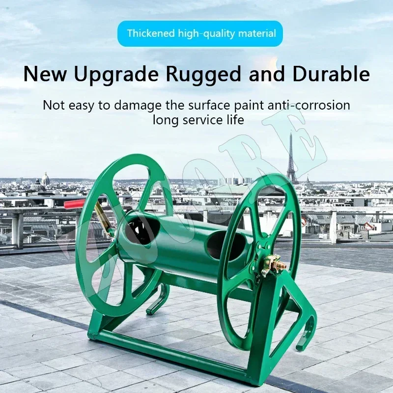 New Electric Winding Pipe Rack Collecting Water Pipe Storage Rack Water Wheel Reeling Pipe Rack Twisting Device Agricultural
