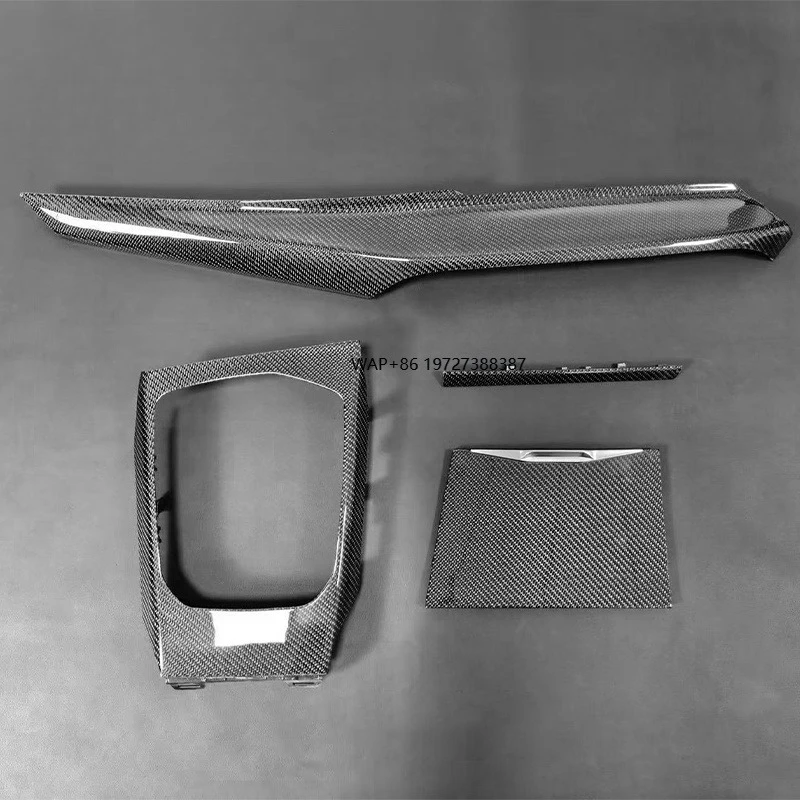 

Carbon Fiber Interior Parts for M340i M440i G20 G21 G22 G42 M3 M4 Center Console Instrument Panel Shift Lever 2024 2025