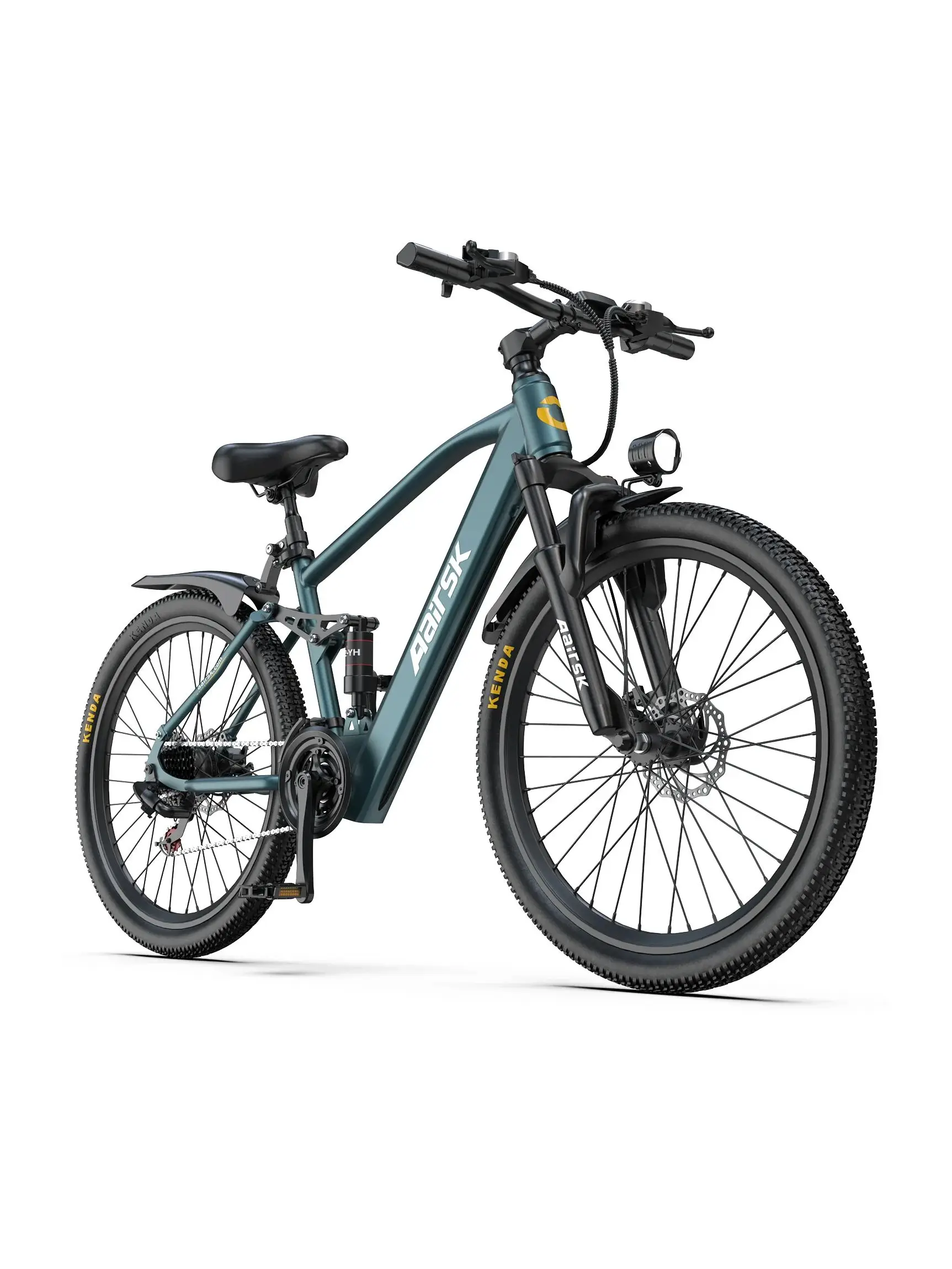 Aairsk GT900 Hochwertiges Erwachsenen-Elektrofahrrad für Stadt und Gelände 250W Motor 36V13Ah Akku 26 Zoll Reifen E-Mountainbike