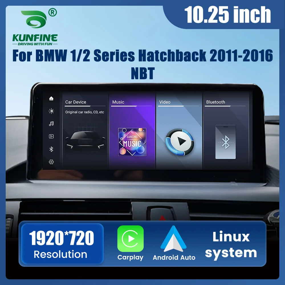 10.25” Car Radio For BMW 1/2 Series Hatchback 2011-2016 NBT System GPS Navigation Multimedia Display Headunit Video Player