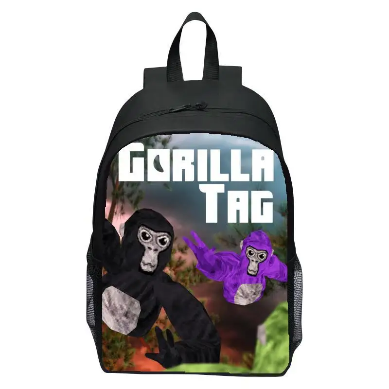 16 inch children's backpack printed game Gorilla tag elementary school backpack boys and girls backpack