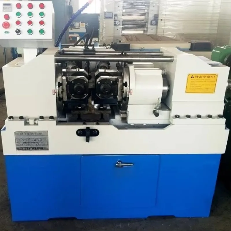 Bar Thread Rolling Machine/Coupler Screw Making Machine/Factory Supply Large Diameter 2 Or 3 Axis Threading Rolling Machine