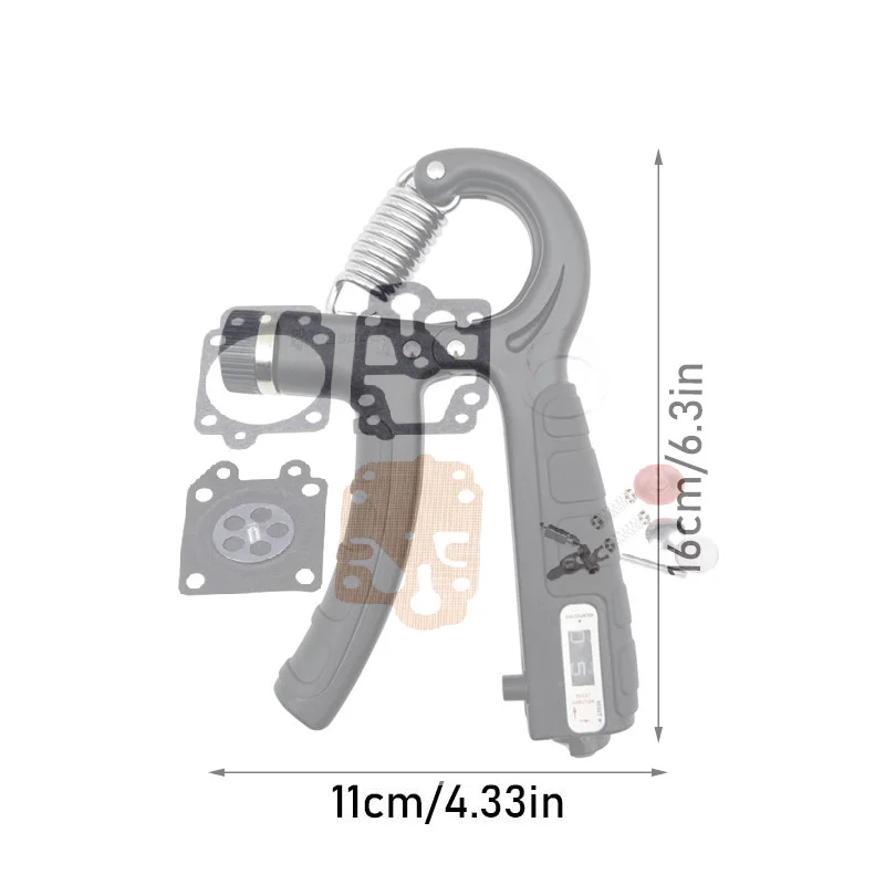Hand Grip Strength Trainer Non-slip Spring Wrist Expander Multifunctional Finger Massager for Athletes Daily Fitness Training