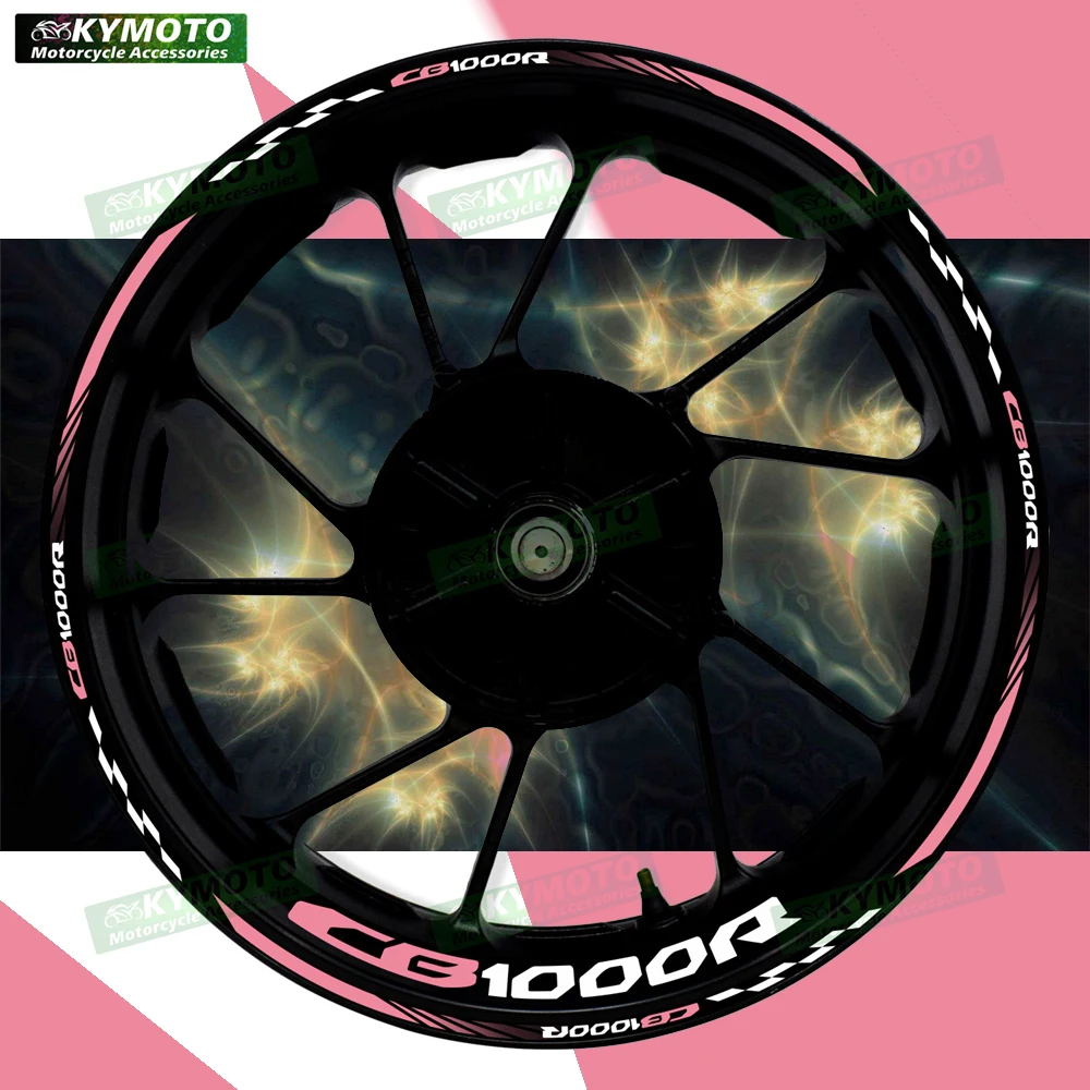 

Для Honda CB1000R CB 1000R аксессуары для мотоциклов 17-дюймовые наклейки на передние и задние колеса обтекатель светоотражающая наклейка украшение
