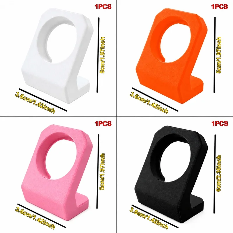 Minimalist Smart Watch Charging Stand Slim Desktop Charger Holder For Watch Charging Cable Mount Base