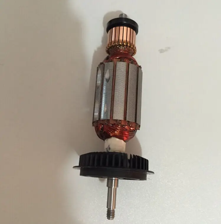 220 V Haakse Slijper Vervanging Elektrische Motor Rotor (Shell 4 Kabels Motor Stator voor GWS5-100 6-100) voor Bosch GWS6-100