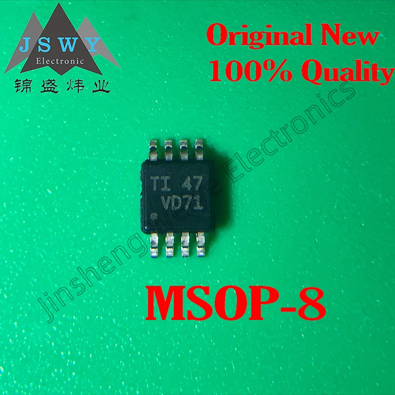 1~50PCS SN65HVD71DGKR 65HVD71 Silkscreen VD71 SMD MSOP-8 Interface Driver Chip IC Brand New Good Quality Free Shipping