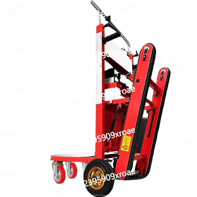

Crawler-type Up and Down Stair Climber Vehicle Trolley Flat Truck Staircase Tool 400KG Electric Stair Climbing Vehicle