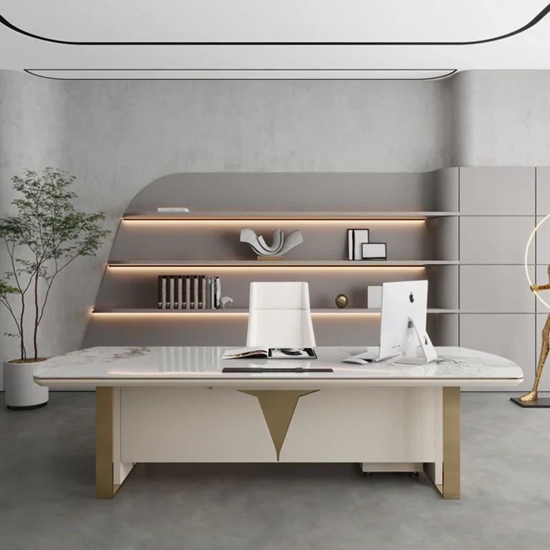 

Sofa Side Table Desk Organizer Auxiliary Office Furniture Workstation Executive Scrivanie Per Ufficio Accessories Modern Room