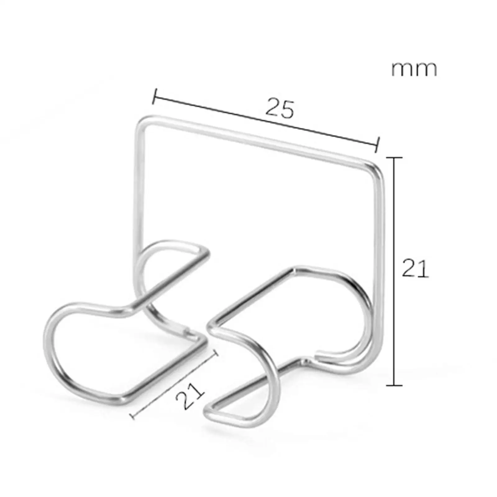 304 Stainless Steel Cotton Roll Clip Fixing Holder Flexible Reusable for Dental Isolation Work