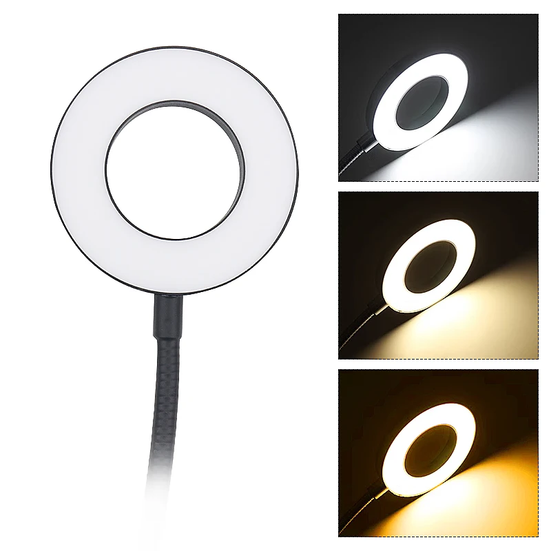 Lampe à Cils USB Lumière LED Froide et Chaude pour Deux Documents, Salon de miles Spécial, Greffe de Faux Cils, Lampes d\'Extension, Outils de