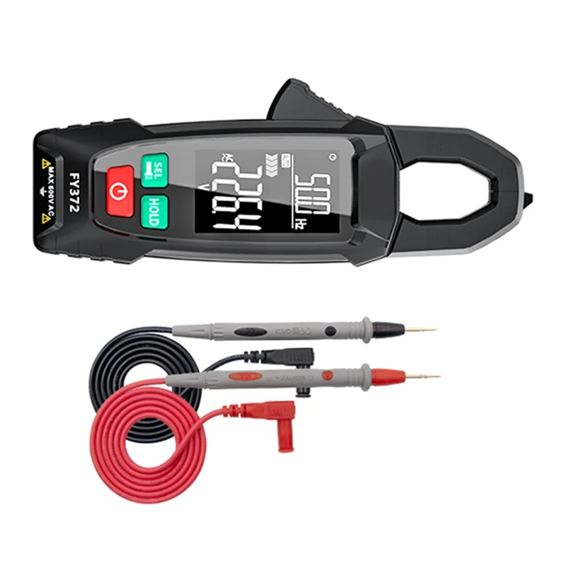 【LAST-CHANCE!】Digital Clamp Meter 9999 Counts NCV Voltage Tester AC/DC Current Measurement 200A True RMS Frequency Resistance El