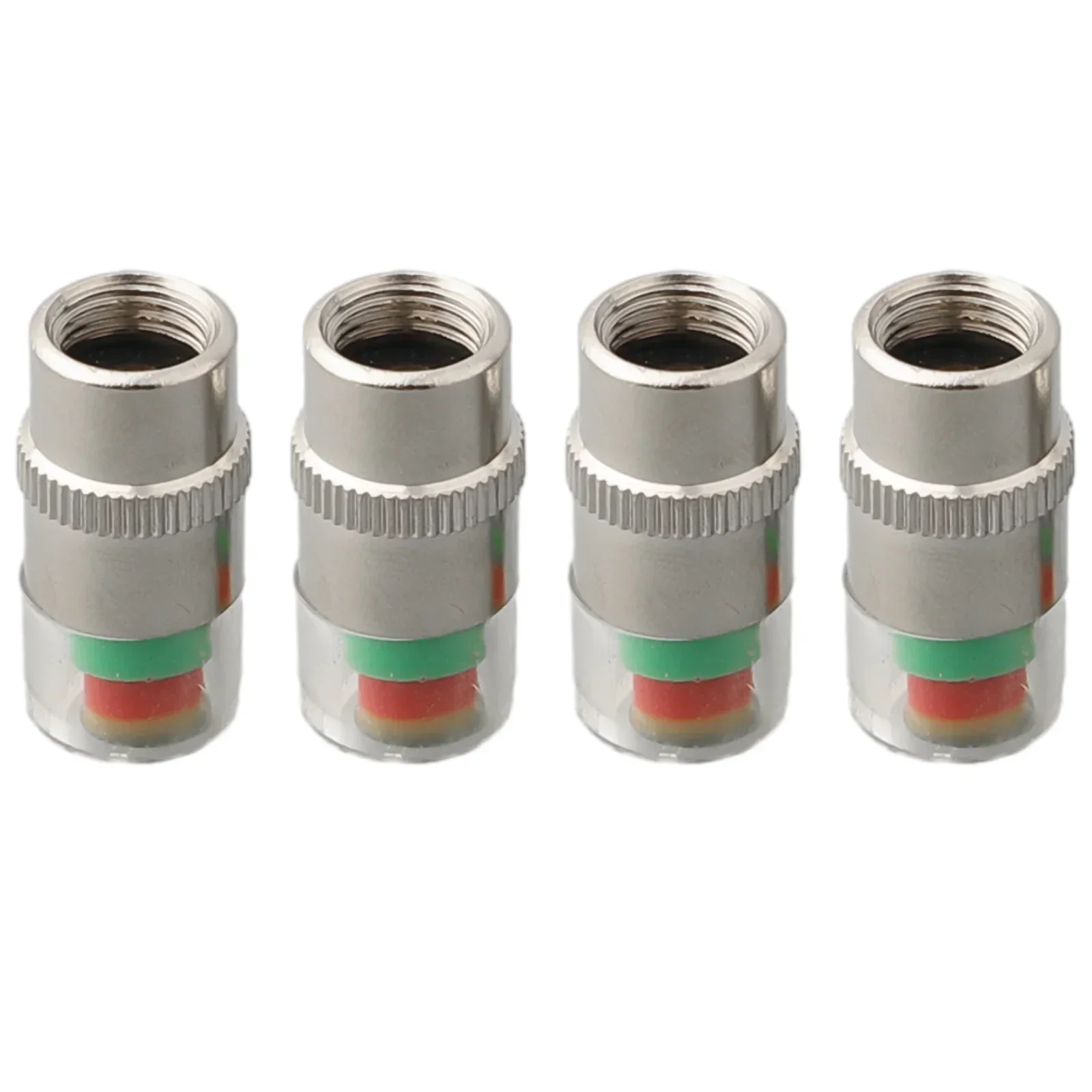 Convenient Tire Pressure Monitoring Solution Car Auto Tire Pressure Test Monitor Valve Stem Cap Sensor Indicator (4PCS)