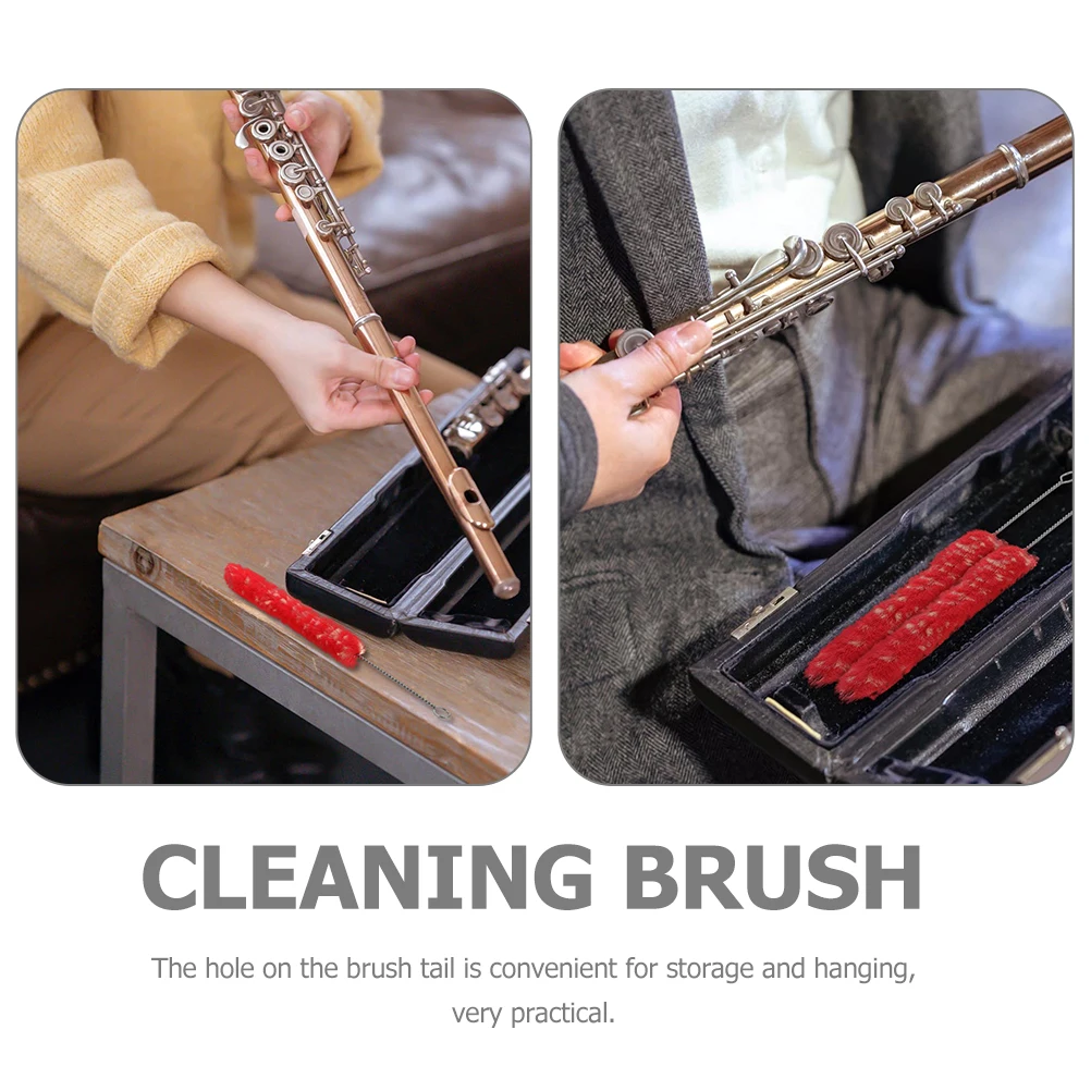 

Clarinet Cleaning Brush Durable Premium Material Practical Instrument Cleaning Tool Wind Instrument Supply Sound Hole Cleaner