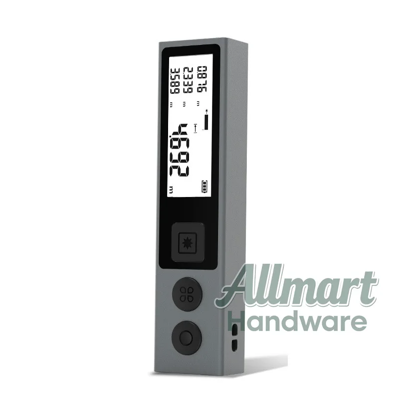 M130 Mini 40M Laser Distance Meter | USB Charging・High Precision・Clear LCD Display・Ideal for Room Measurement & Decoration