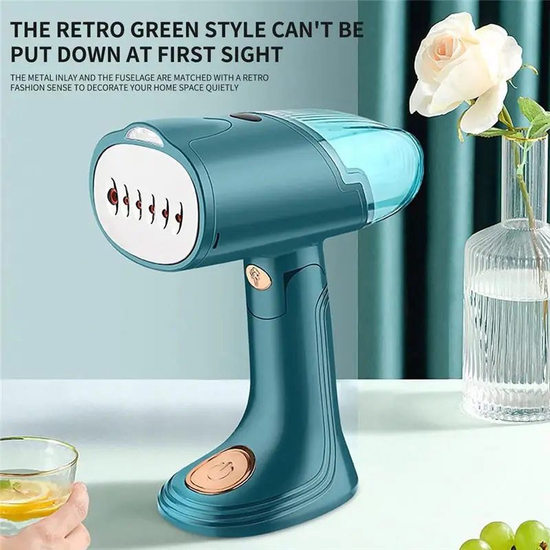 A79I 1 قطعة آلة الكي المنزلية الصغيرة المحمولة مكواة صغيرة الملابس مكواة البخار الكي الجاف والكي الرطب المملكة المتحدة التوصيل ، B