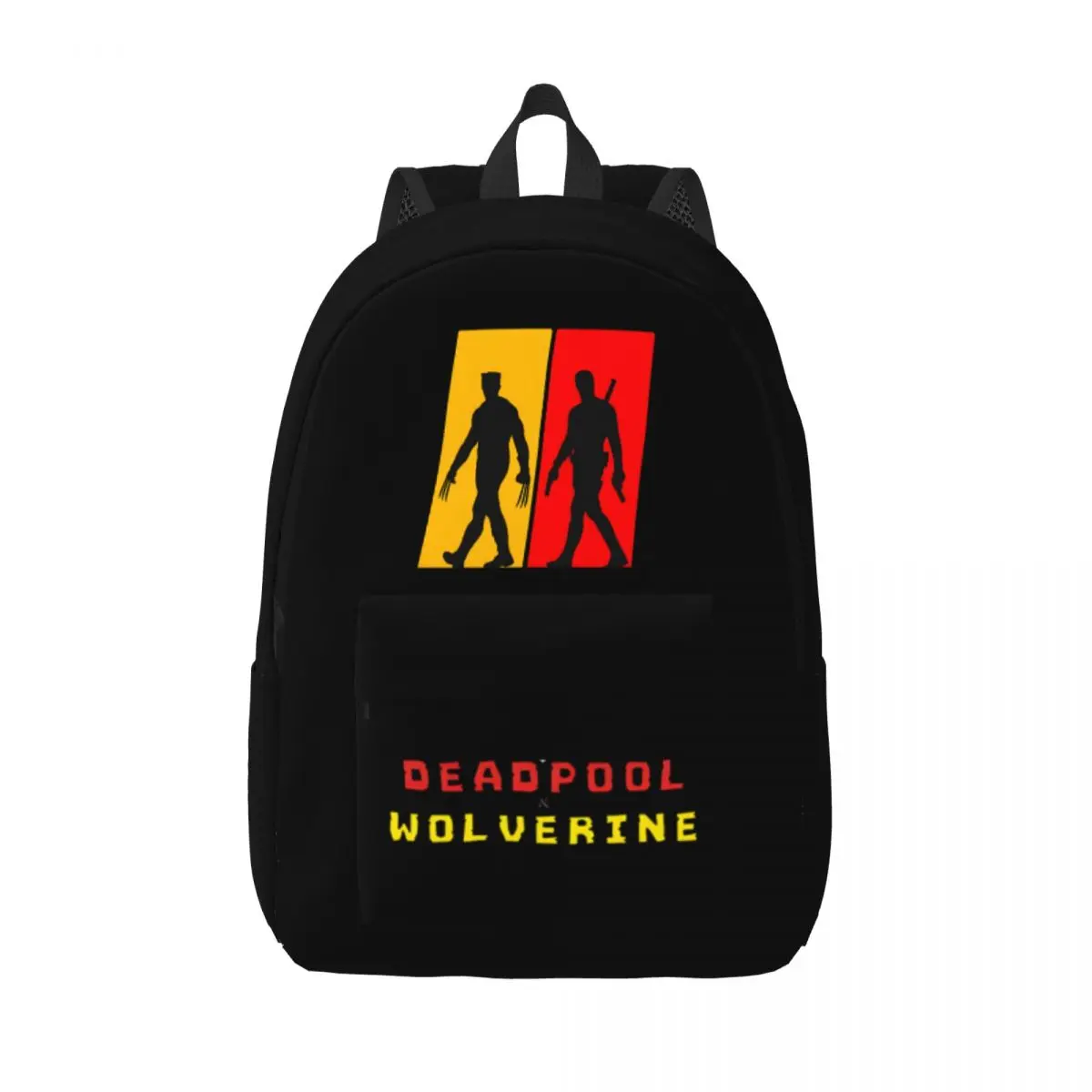 Bookbag Heroic Entry Sturdy Shoulder Marvel Deadpool Wolverine Film Boys Birthday Gift Personalised Knapsack Outdoor