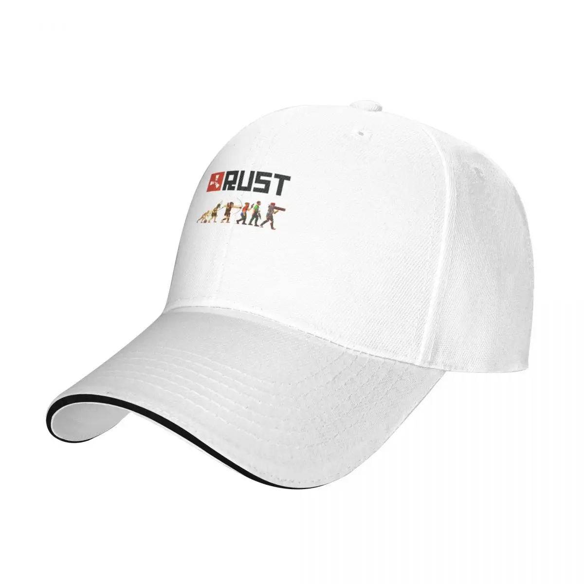 

Vintage Retro Rust Evolution Gifts Baseball Cap Custom Cap Golf Wear Beach Outing Man Women's