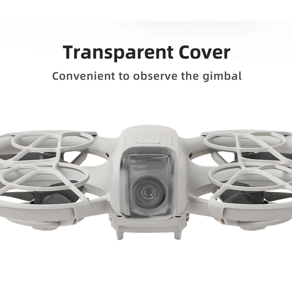 1 قطعة غطاء عدسة Gimbal ل DJI NEO الغطاء الواقي عدسة هود مكافحة الغبار كاميرا ذات محورين الحرس قذيفة ملحقات طائرة بدون طيار