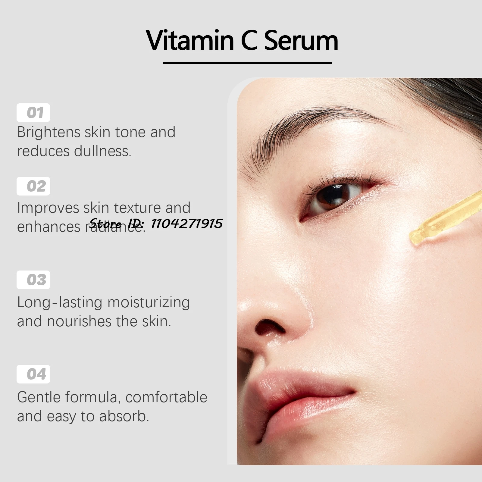 대형 모공 개선, 피부 탄력 강화, 매끄럽고 윤기나는 촉촉한 피부, 메이크업 전 베이스로 화사한 광채를 선사하는 페이셜 크림