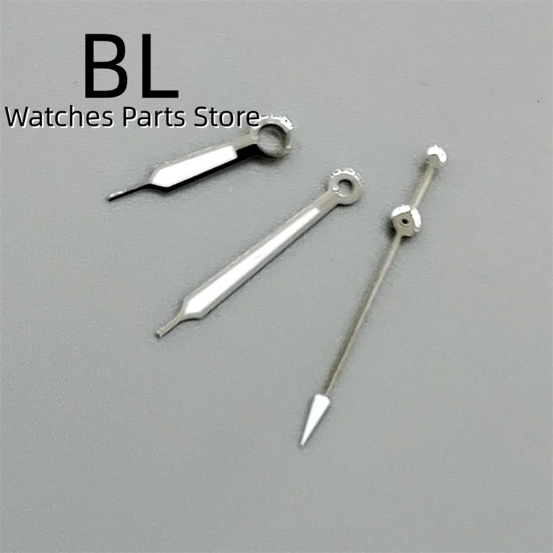 BLIGER NH35 Watch Hands Black White Silver White Silver Yellow Watch Needles Super C3 Green Luminous Pointer Fits Pilot Watch