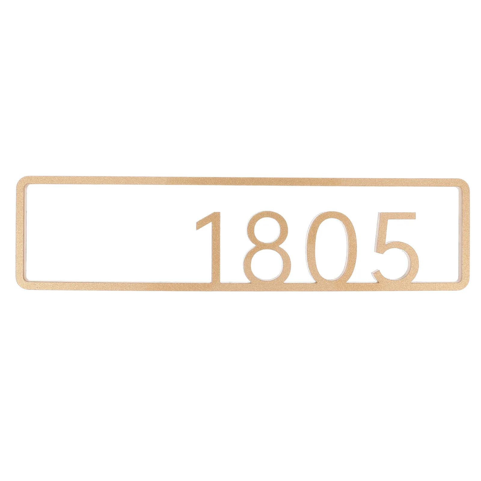 House Number Sign Adhesive Wall Plaque Door Hanging Address Number for Mailbox Apartment Hotel Office House Numbers Sign