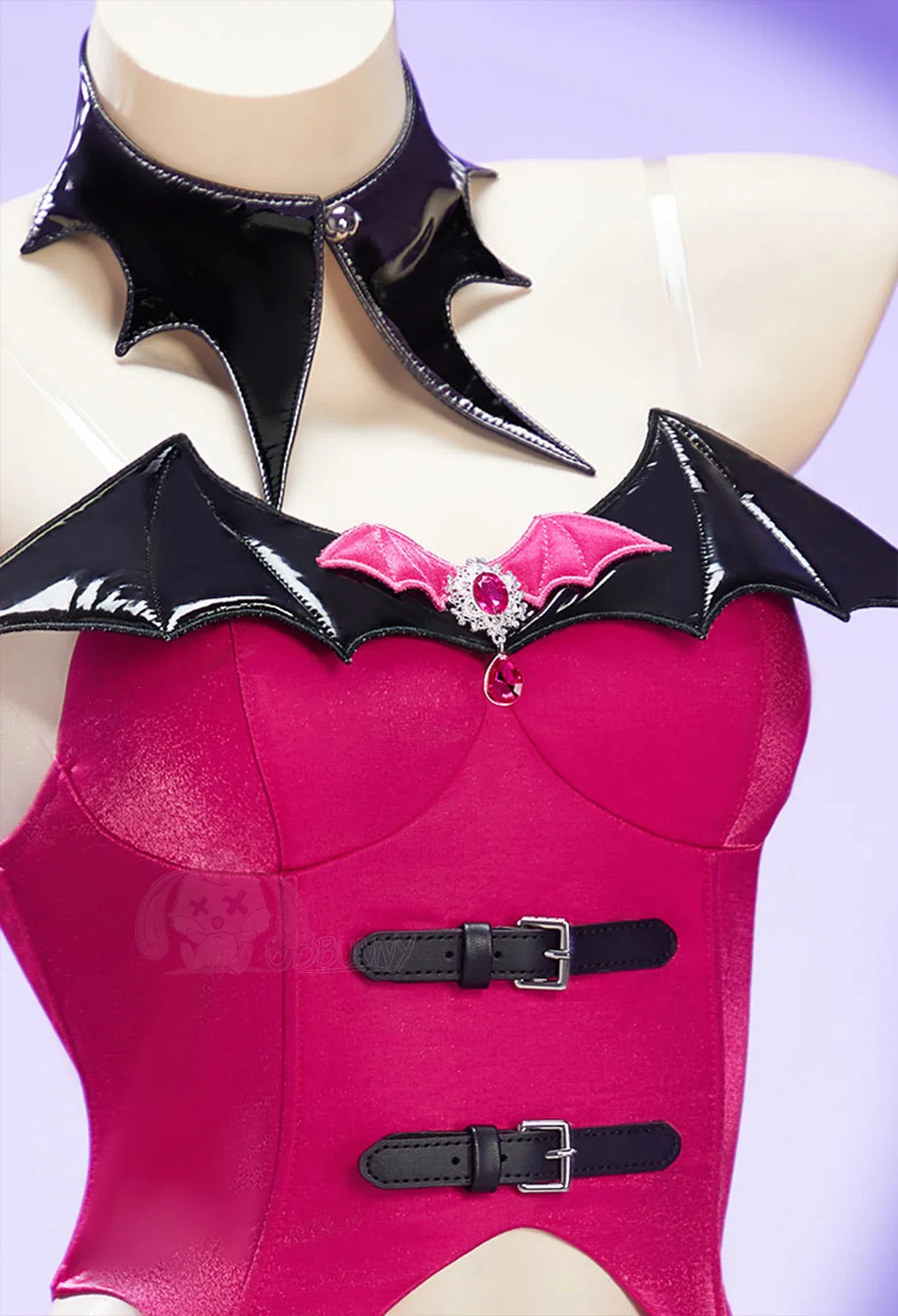 Fiesta de Halloween uniforme de fantasía accesorios de vestido calcetines broche pendientes nuevo conjunto Draculaura Monster Cos disfraz de Cosplay alto para mujer 2025