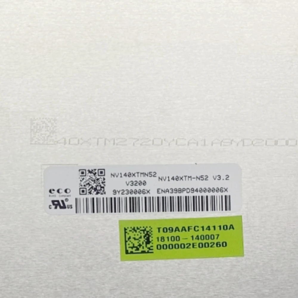 

NV140XTM-N52 для ASUS ZENBBOOK DUO UX581GV UX582LR UX582 ASNGRM-1411901 V1.0 Сменная 14-дюймовая сенсорная ЖК-панель в сборе