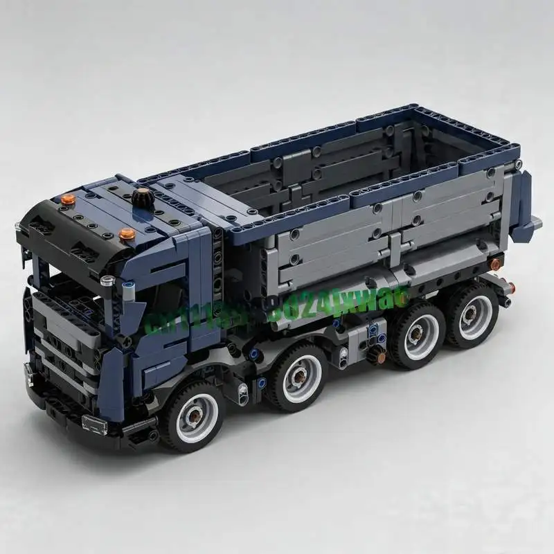 NEW 763 Parts Tipper Truck MOC Building Blocks Custom Puzzle DIY Assembly Creative Toys Special Gifts Collection Display Model