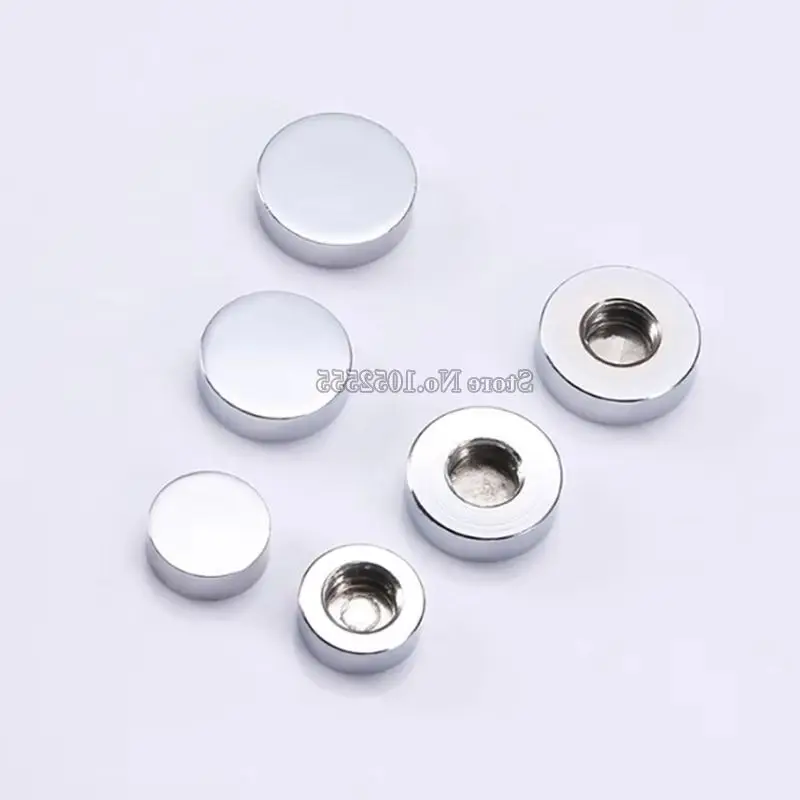 High Quality 100PCS Pure Copper Advertisement Nails Acrylic Glass Mirror Nails Screws Decorative Caps