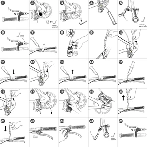 Dyisland-Bike-Bremsblutungs-Kit, Mineralölbike und Betriebswerkzeug für Dyisland Ebike, Elektro-Roller-Hydraulikbremse 8 Hauptverkaufstinkbike - №8